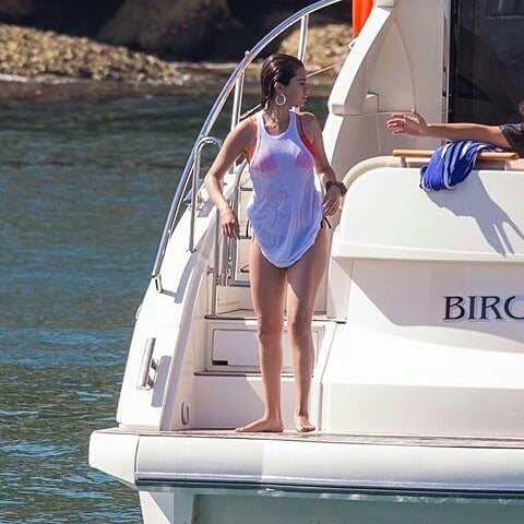 Selena Gomez in a bikini