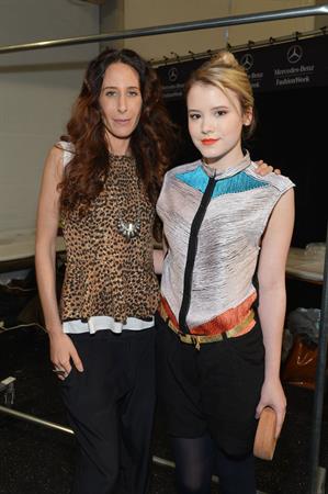 Taylor Spreitler Mara Hoffman Fall 2013 fashion show in New York 2/9/13 