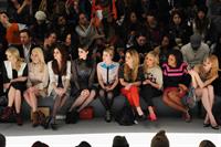 Taylor Spreitler Mara Hoffman Fall 2013 fashion show in New York 2/9/13 