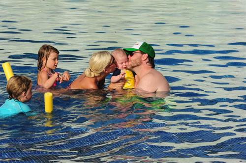 Tori Spelling Celebrates her birthday with family at the St Regis Punta Mita Resort in Mexico (May 20, 2013) 
