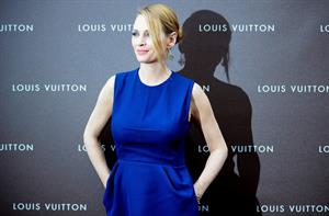 Uma Thurman Louis Vuitton Maison opening in Munich 4/23/13 