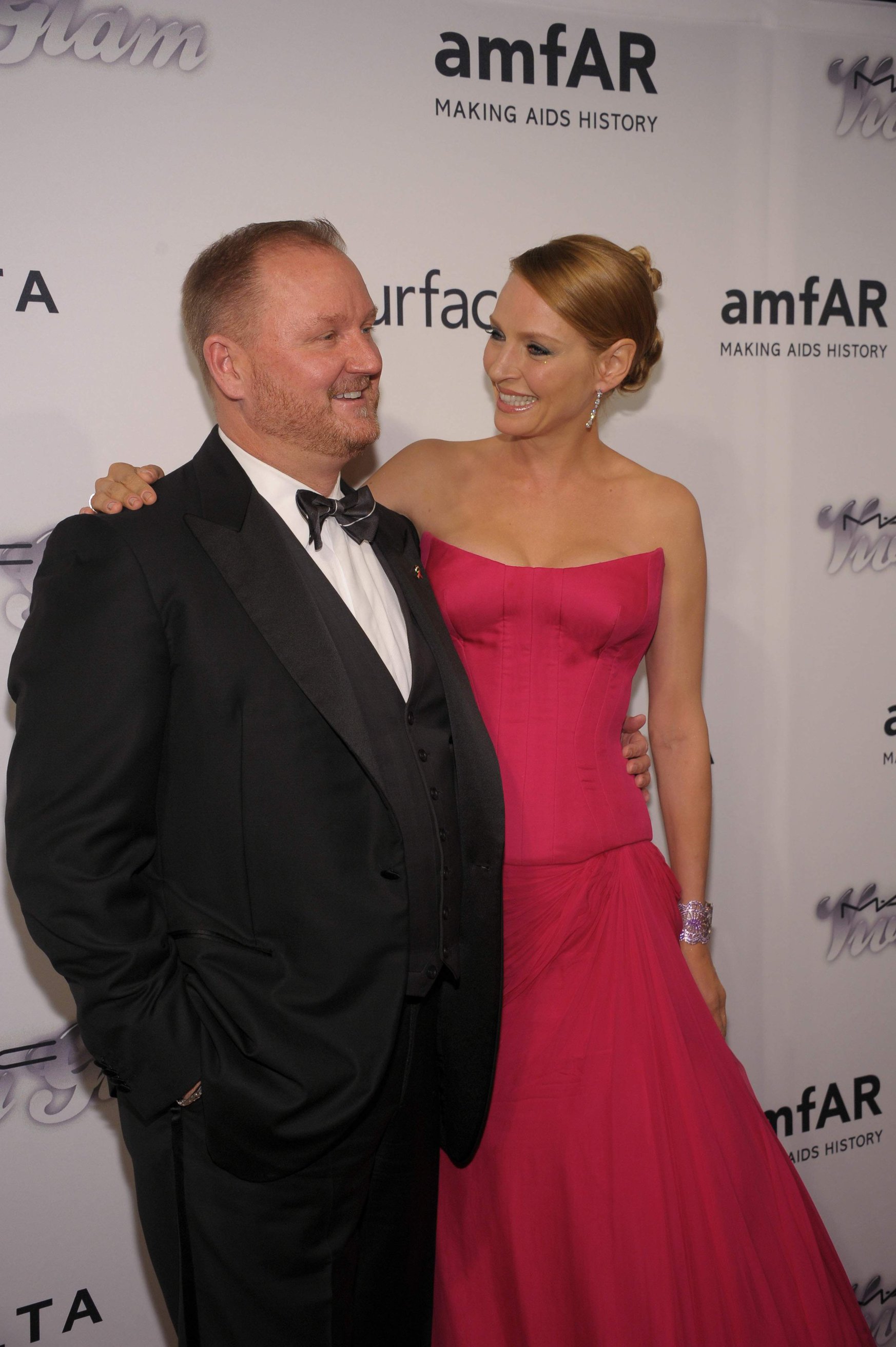 Uma Thurman 4th Annual amFAR Inspiration Gala in NYC June 13, 2013 