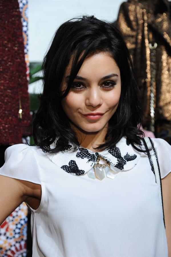 Vanessa Hudgens Alice Olivia By Stacey Bendet Fashion Show in New York City, February 11, 2013 