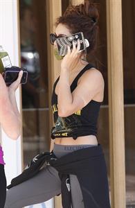 Vanessa Hudgens Spotted after workout in Studio City (May 28, 2013) 