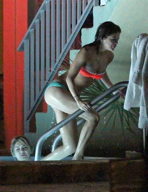 Selena Gomez in a bikini