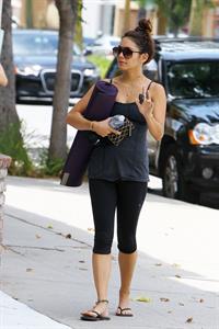 Vanessa Hudgens Leaving yoga class in Santa Monica on July 2, 2013