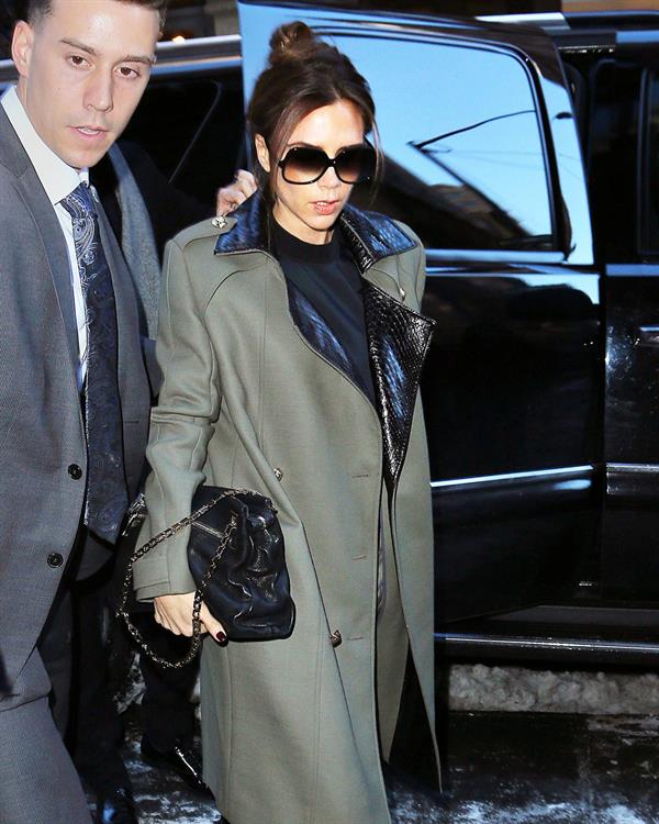 Victoria Beckham - Night out in New York City (10.02.2013) 