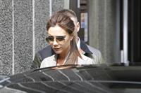 Victoria Beckham leaving London's Vogue Festival in London on April 28, 2013