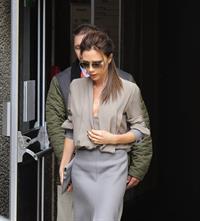 Victoria Beckham leaving London's Vogue Festival in London on April 28, 2013