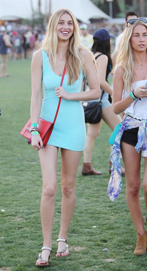 Whitney Port at the Coachella Valley Music and Arts Festival in Indio on April 12, 2013