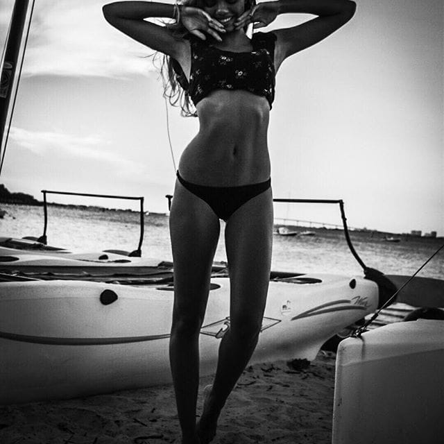 Alli Martinez in a bikini