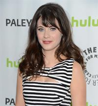 Zooey Deschanel New Girl Panel at 2013 PaleyFest in L.A. March 11, 2013 