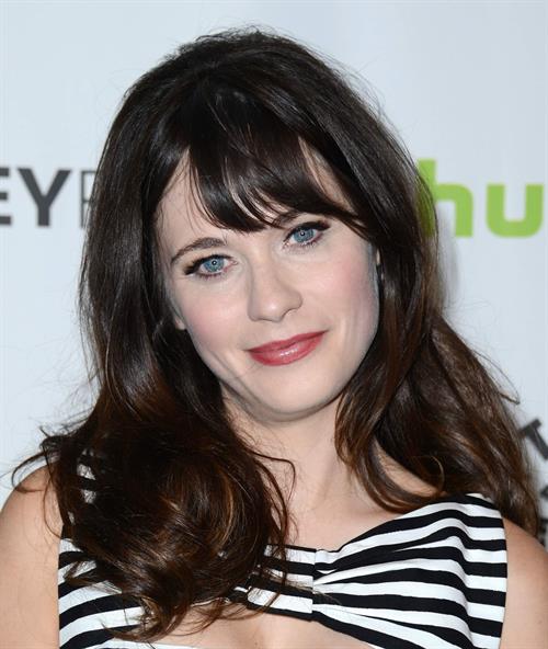 Zooey Deschanel New Girl Panel at 2013 PaleyFest in L.A. March 11, 2013 