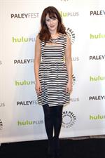 Zooey Deschanel New Girl Panel at 2013 PaleyFest in L.A. March 11, 2013 