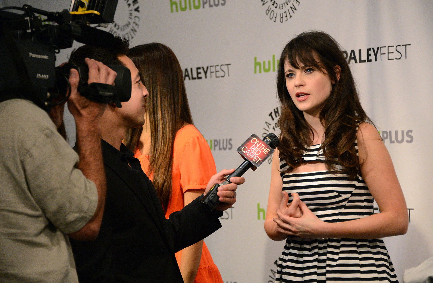 Zooey Deschanel New Girl Panel at 2013 PaleyFest in L.A. March 11, 2013 