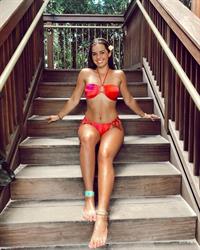 Addison Rae in a bikini