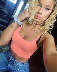 Andi Case taking a selfie