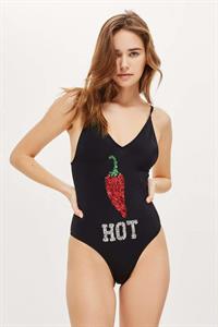 Gabriella Brooks in a bikini