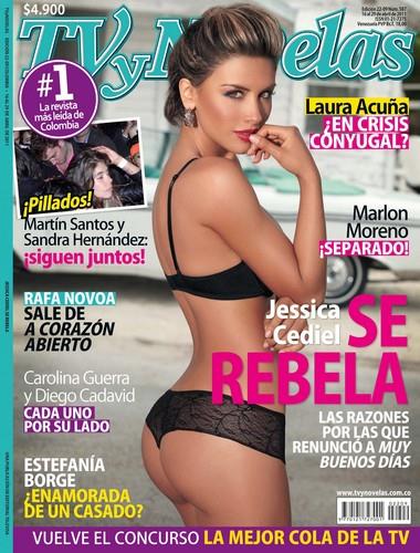 Jessica Cediel in lingerie - ass