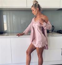 Emma in sexy lace trimmed lingerie