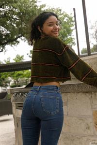 Renee Macias in Jeans