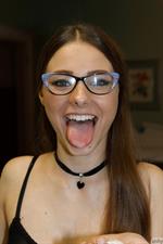 Clara Mabee Oiled Brunette