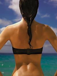 Hilary Rhoda in a bikini