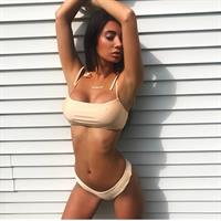 Francesca Farago in a bikini