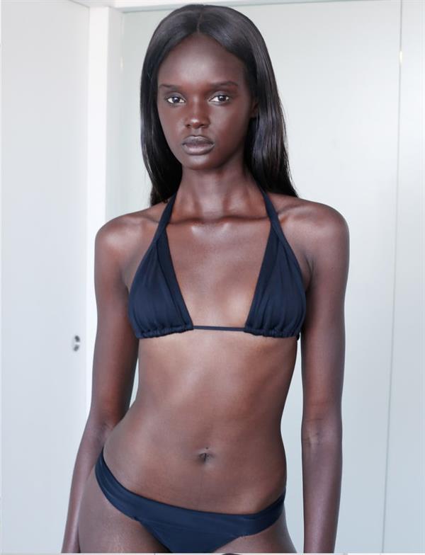 Duckie Thot in a bikini