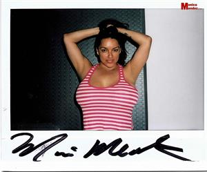 Monica Mendez Nude Pictures Big breasted Monica Mendez has some naughty polaroids to share with you