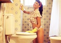 Michelle Martins in lingerie