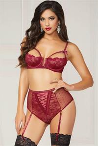 Christen Harper in lingerie