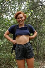 Dabney Conrad Cute Hiking Girl