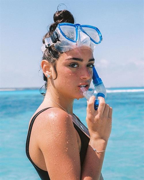 Dixie D'Amelio in a bikini