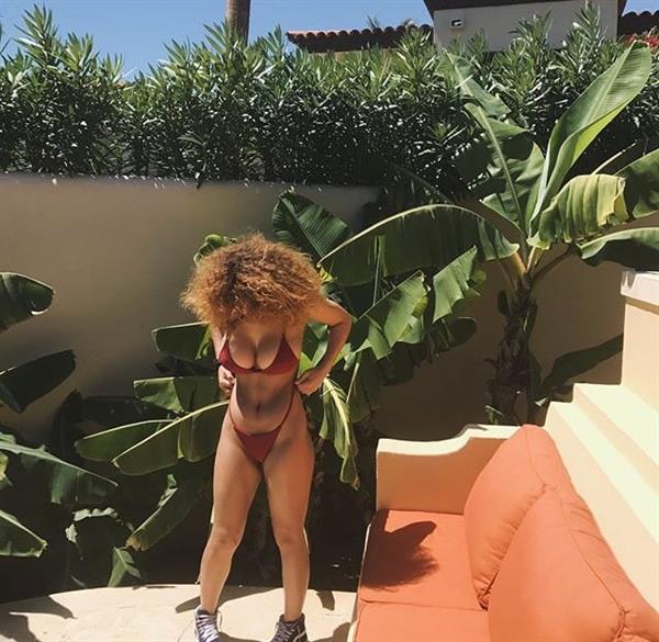 Crystal Westbrooks in a bikini