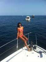 Antonia Iacobescu in a bikini