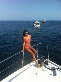 Antonia Iacobescu in a bikini