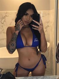 Marie Madoré in a bikini