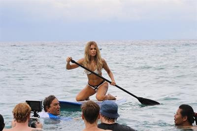 Sylvie van der Vaart in a bikini