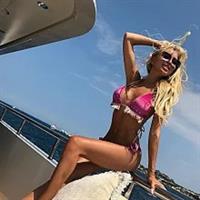 Julia Dybowska in a bikini