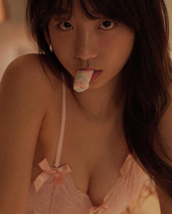 Eunji Pyoapple in lingerie