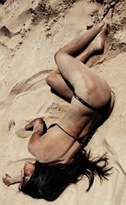 Leryn Franco in a bikini - ass