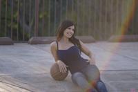 Denise Milani Photoset - Basketball