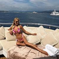 Julia Dybowska in a bikini