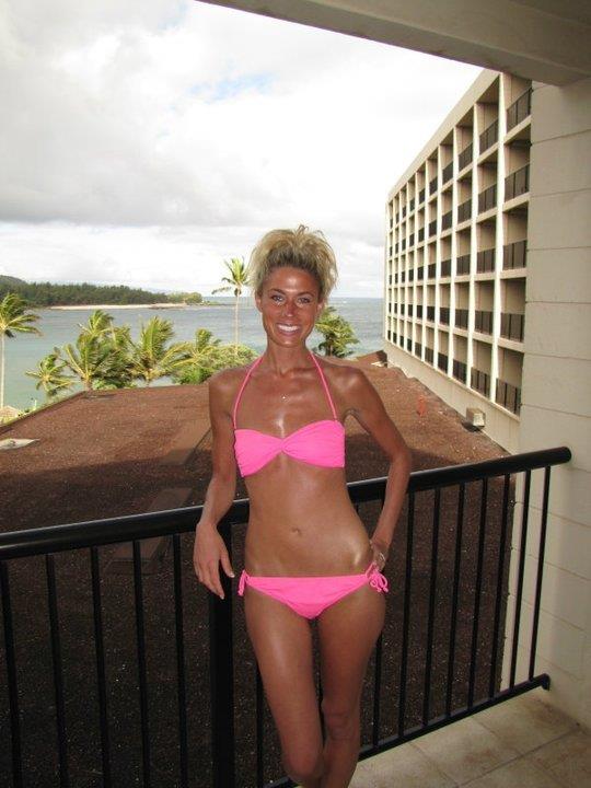 Ashley  Horvath in a bikini
