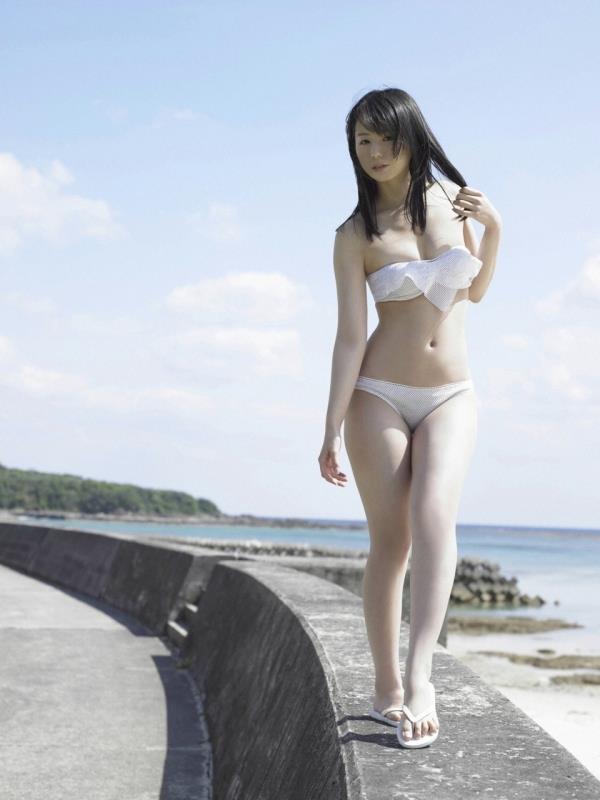 Rina Koike in a bikini