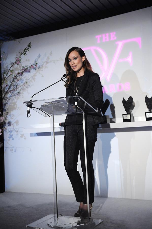 Olivia Wilde at DVF Awards at the United Nations in New York City - April 5, 2013 