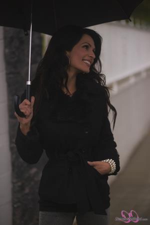 Denise Milani Photoset - Rain