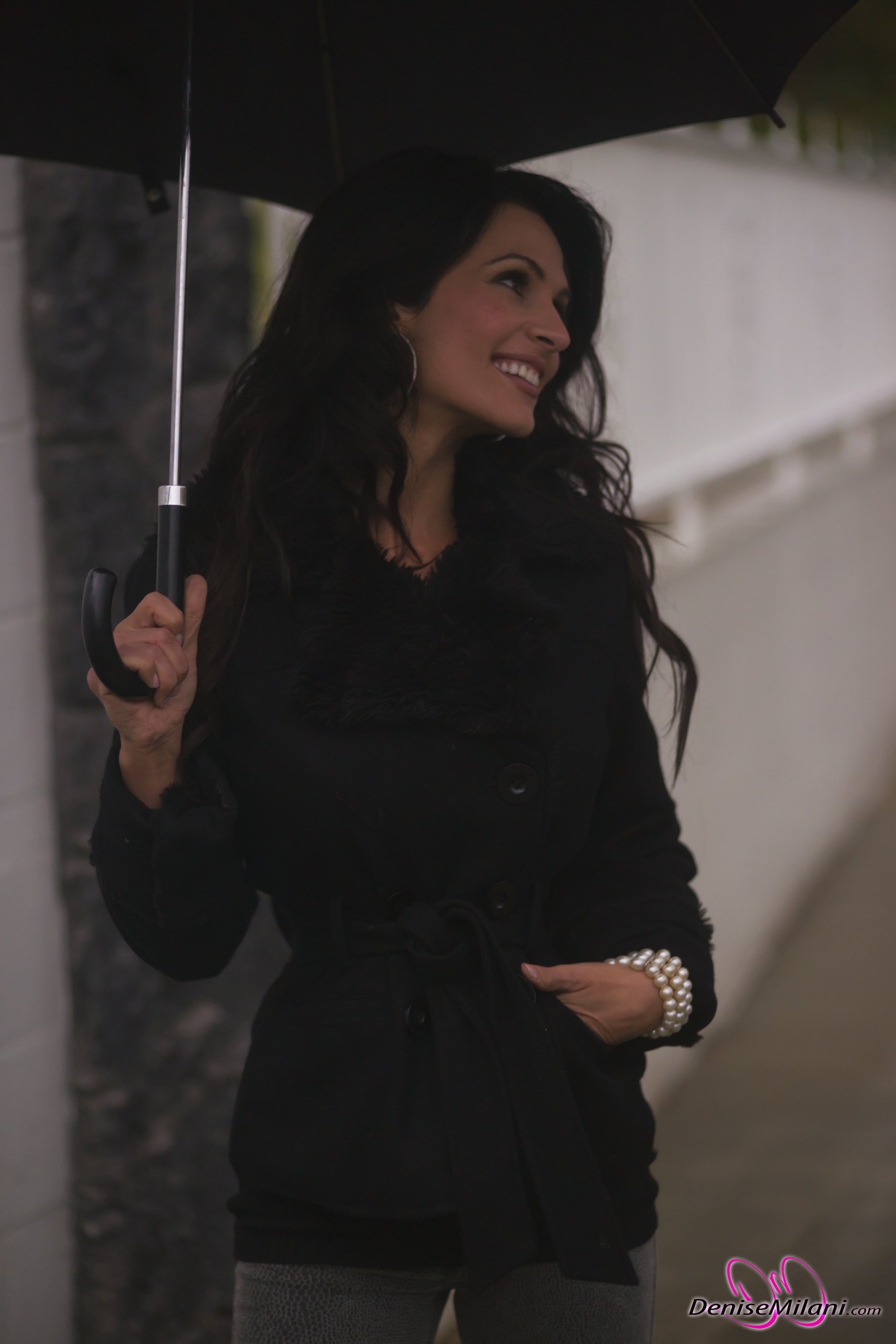 Denise Milani Photoset - Rain