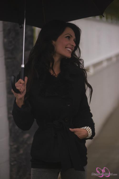 Denise Milani Photoset - Rain